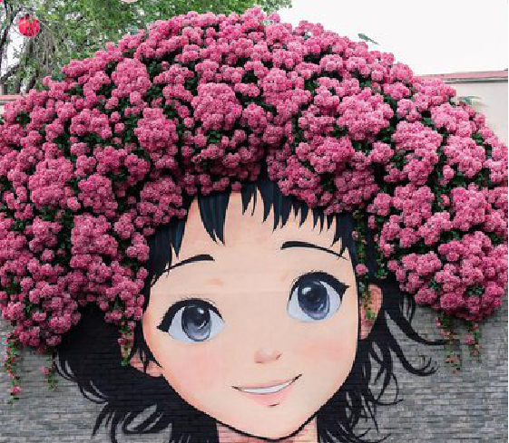 渝中墙体彩绘-网红墙打卡